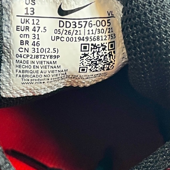 Nike Downshifter 11 Men's Running Shoes Size 13 - Picture 8 of 8